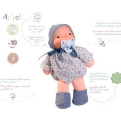 Antonio Juan Organic Doll - Ariel Blue