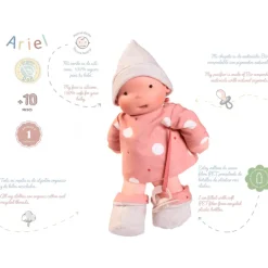 Antonio Juan Organic Doll - Ariel Orange