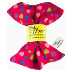 Baby Paper Crinkle Paper- Pink Hearts