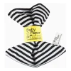 Baby Paper Crinkle Paper- Black & White Stripe