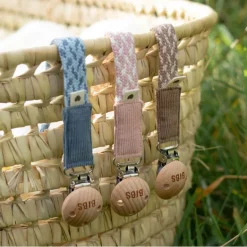 BIBS Braid Pacifier Clip