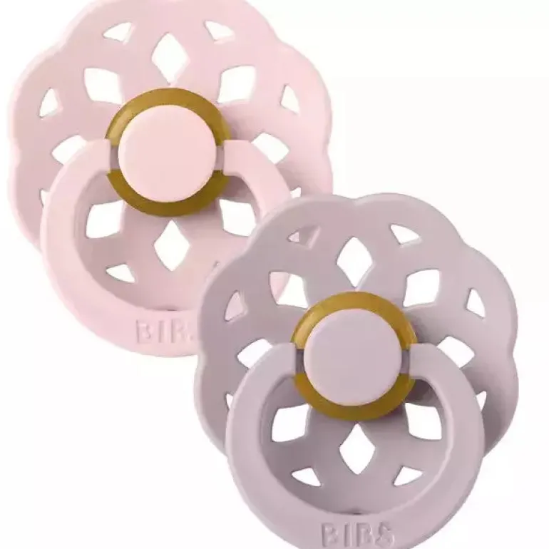 BIBS USA- BIBS Boheme Blossom/Dusky Lilac - 2 PACK