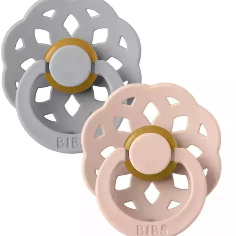 BIBS USA- BIBS Boheme Cloud/Blush - 2 PACK