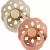 BIBS USA- BIBS Boheme Vanilla/Peach - 2 PACK