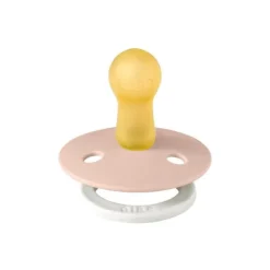 BIBS USA- GLOW in the Dark Pacifier 2 Pack - Blush/Vanilla
