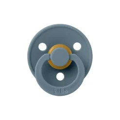 BIBS USA- Natural Rubber Pacifier 2 Pack - Ivory/Petrol