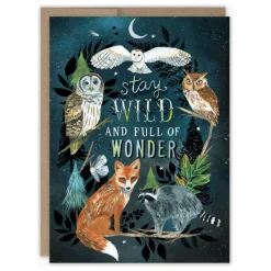 Biely & Shoaf Wild Animals Birthday Card