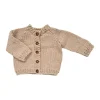 Blueberry Hill Classic Cardigan, Latte