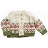 Blueberry Hill Fairisle Knit Cardigan, Pastel