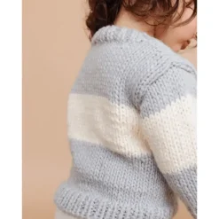 Blueberry Hill Ski Sweater, Bowie Grey