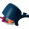 Boon Chomp Hungry Whale Bath Toy - Navy
