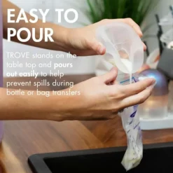 Boon TROVE Passive Silicone Pump 2 Pack with Carry Bag