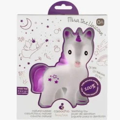 CaaOcho Mira the Unicorn Teether Lavender