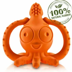 CaaOcho Sqwiddle the Squid Teething Toothbrush