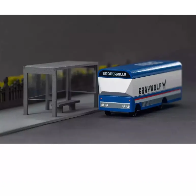 Candylab Candycar Gray Wolf Bus