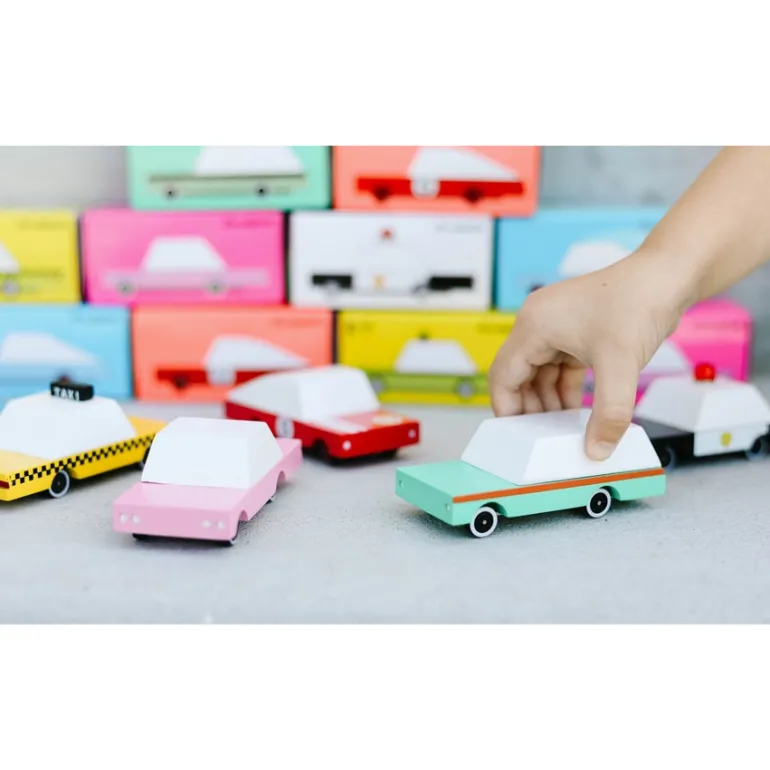 Candylab Candycar Teal Wagon