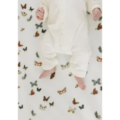 Clementine Kids Butterfly Migration Crib Sheet