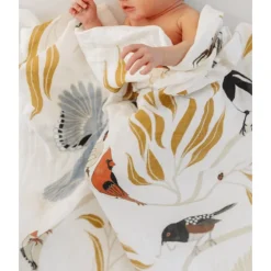Clementine Kids For the Birds Swaddle