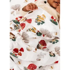 Clementine Kids Mushroom Swaddle