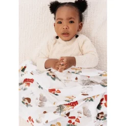 Clementine Kids Mushroom Swaddle