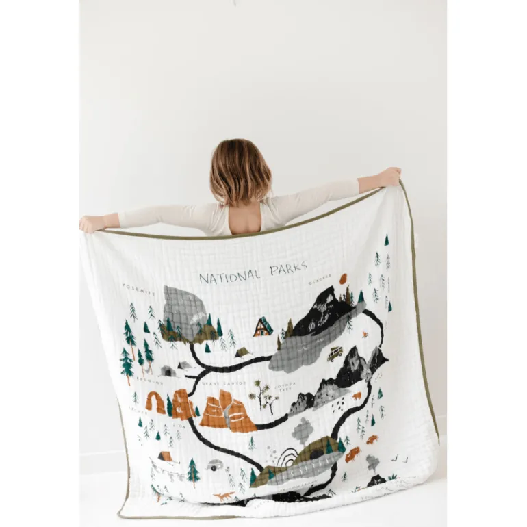 Clementine Kids National Parks Quilt