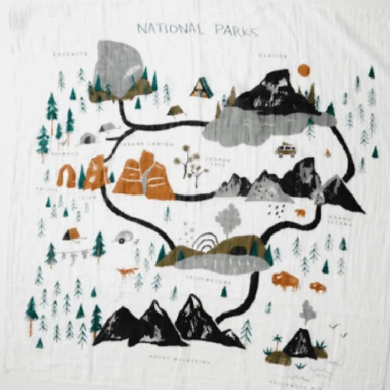 Clementine Kids National Parks Swaddle