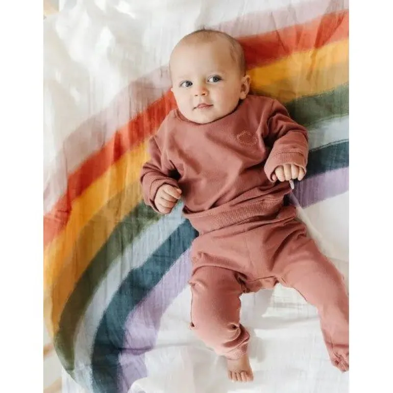 Clementine Kids Rainbow Connection Swaddle