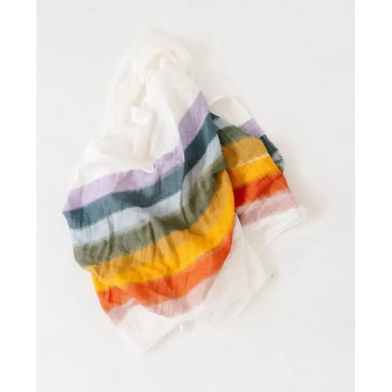 Clementine Kids Rainbow Connection Swaddle