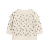 Colored Organics Abbey Fleece Ruffle Sleeve Pullover - Tempe Floral