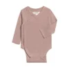 Colored Organics Hilda Pointelle Kimono Bodysuit