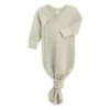Colored Organics Indy Kimono Gown - Sage