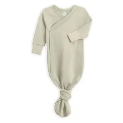 Colored Organics Indy Kimono Gown - Sage