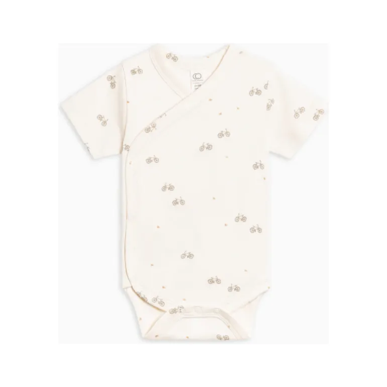 Colored Organics Lark Short Sleeve Kimono Bicycle