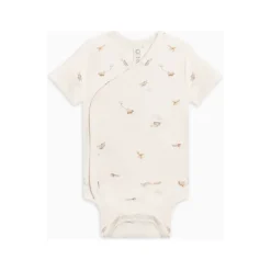 Colored Organics Lark Short Sleeve Kimono Airplane