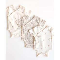 Colored Organics Lark Short Sleeve Kimono Bicycle