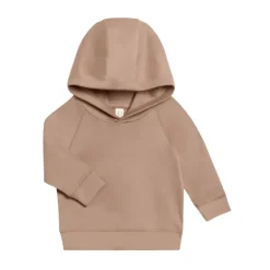 Colored Organics Madison Hooded Pullover- Truffle
