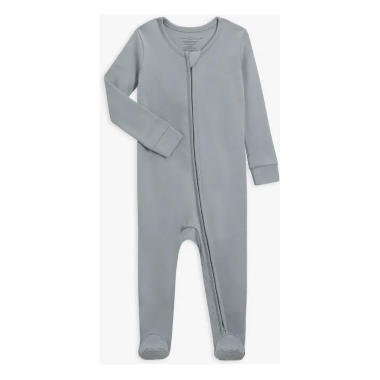 Colored Organics Peyton Zipper Sleeper Mist
