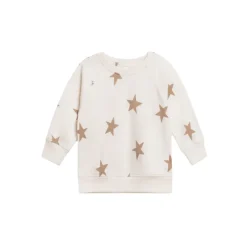 Colored Organics Portland Pullover- Star/ Truffle