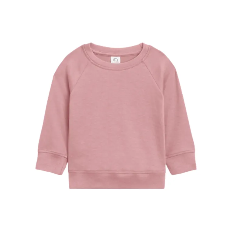 Colored Organics Portland Pullover- Rose