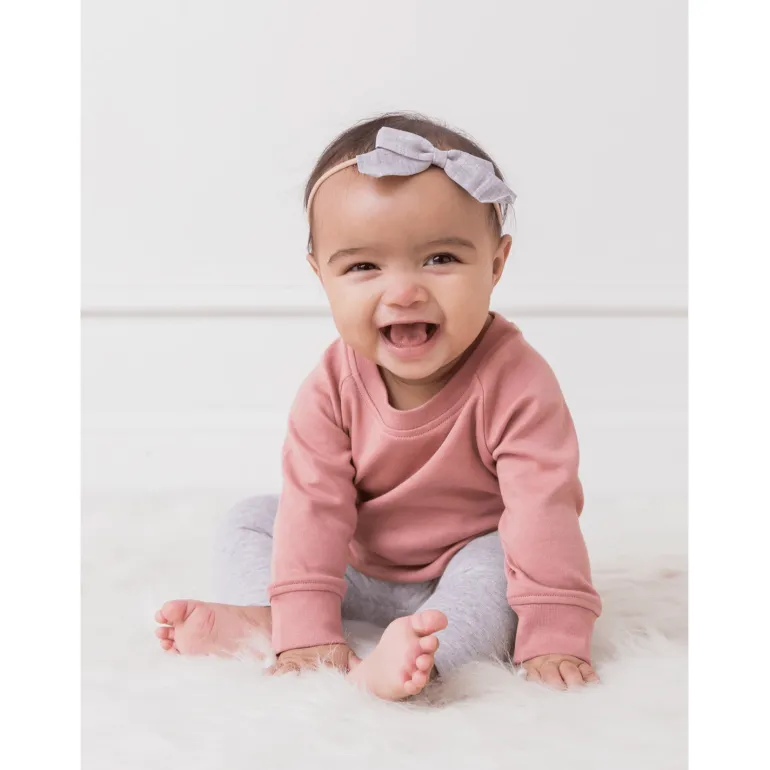 Colored Organics Portland Pullover- Rose