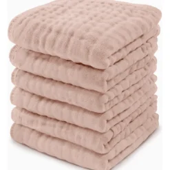Comfycubs 100% Muslin Cotton Baby Washcloths