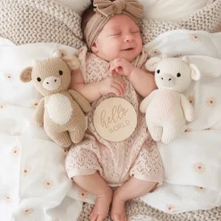 Cuddle + Kind Baby Cow- Jersey