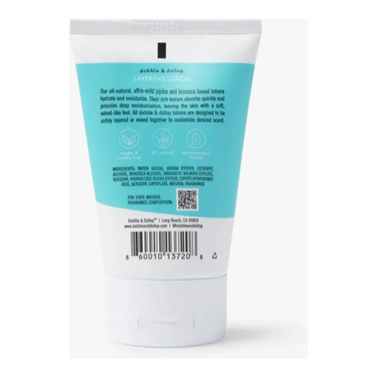 Dabble & Dollop All-Natural Layering Lotions - Vanilla