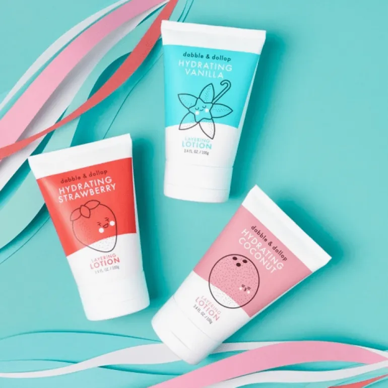 Dabble & Dollop All-Natural Layering Lotions - Vanilla
