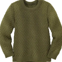 Disana Aran Olive Jumper