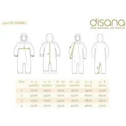 Disana Babies' Zip-Up Overall