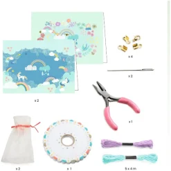Djeco Bead Kit- Rainbow Kumihimo