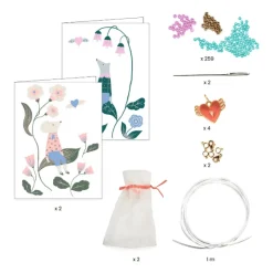 Djeco Bead Kit-Heart Heishi