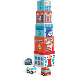 Djeco Blocks & Towers TopaniCar