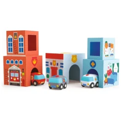 Djeco Blocks & Towers TopaniCar
